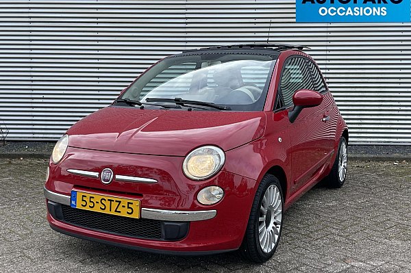 Fiat 500 1.2 NL PANORAMA SCHUIFDAK, AIRCO, NAVIGATIE, MULTISTUUR, CITYSTEERING.