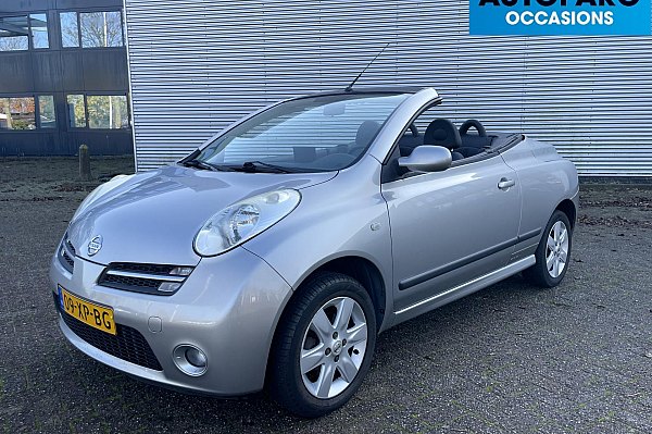 Nissan Micra C+C 1.4 Tekna AIRCO/CLIMA, GOED ONDERHOUDEN, NIEUWE APK, DAK WERKT PERFECT.